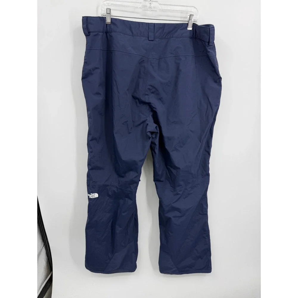 The North Face HyVent Freedom Snow Pants Mens XL Navy Blue Insulated Ski Cargo